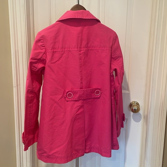 GAP sz M retro pink jacket double-breasted big buttons - Picture 3 of 7